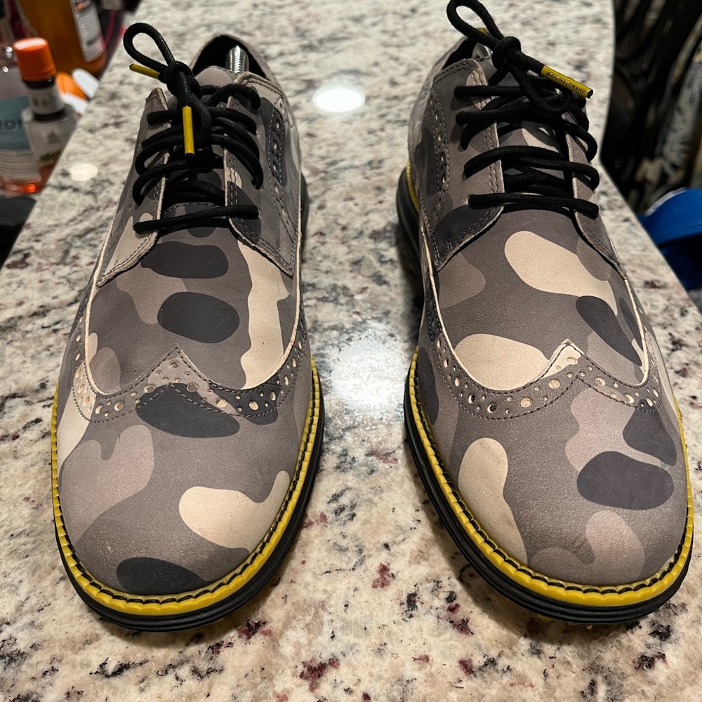 Men's Original Grand Wing Spikeless Golf Shoe-Camo